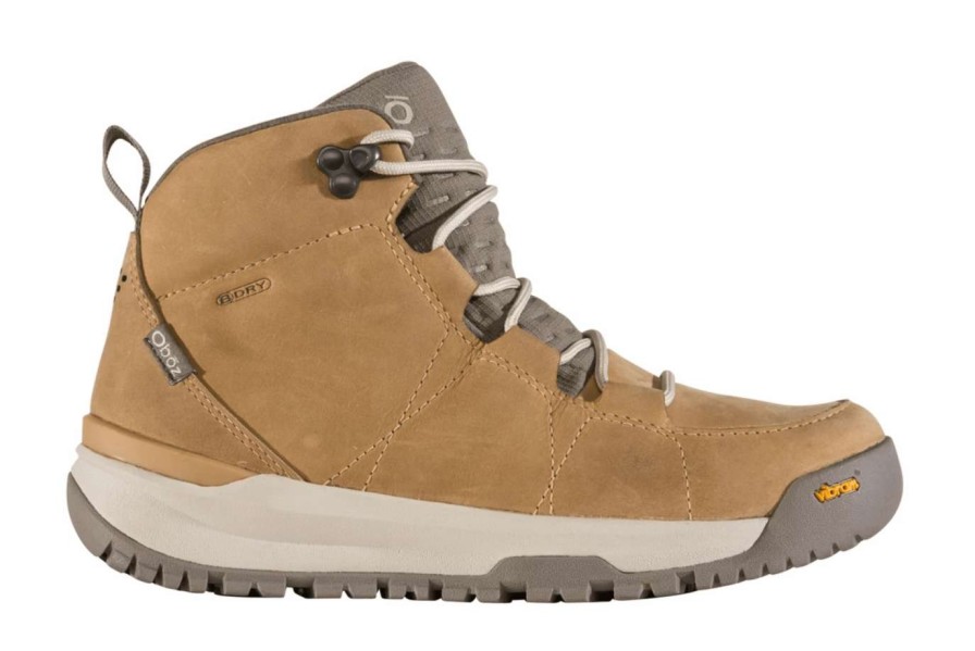 Running * | Oboz Footwear Oboz Women'S Sphinx Mid Insulated Waterproof Boot Iced Coffee