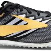 Running * | Brooks Elmn8 V4 Track Spike Bk/Gld/Wh