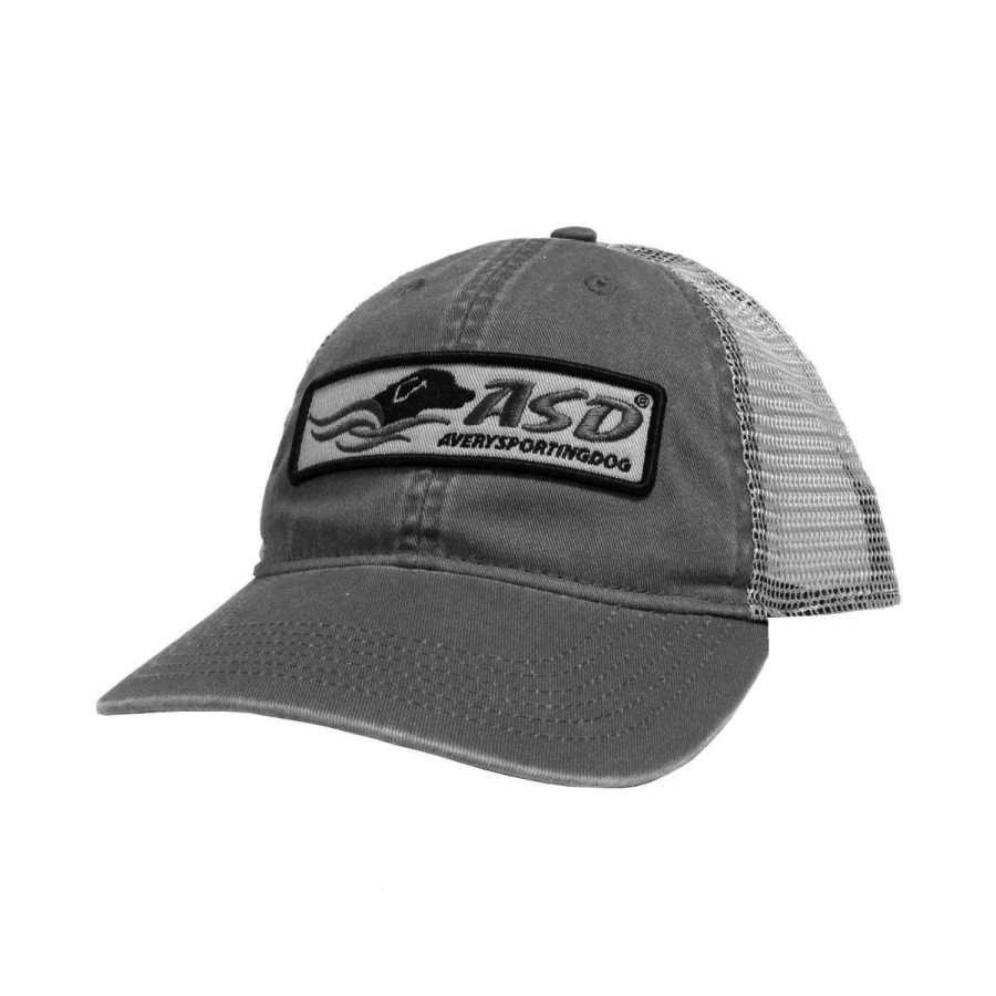 Mens * | Avery Outdoors Avery Asd Patch Cap Grey Gray