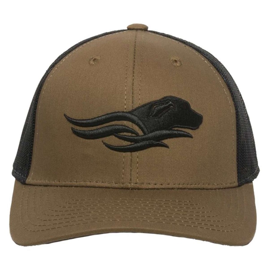 Mens * | Avery Outdoors Avery Asd Snapback Cap Brown And Black