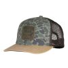 Mens * | Marsh Wear Daffy Trucker Hat Green Camo