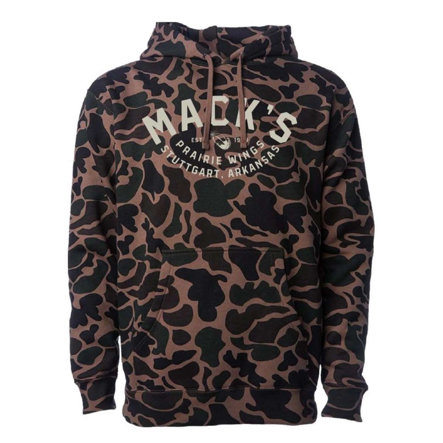 Mens * | Mack'S Prairie Wings Mpw Classic Hoodie Duck Camo