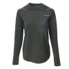 Womens * | Banded Gear Banded Women'S Prompt Active Long Sleeve Shirt Black