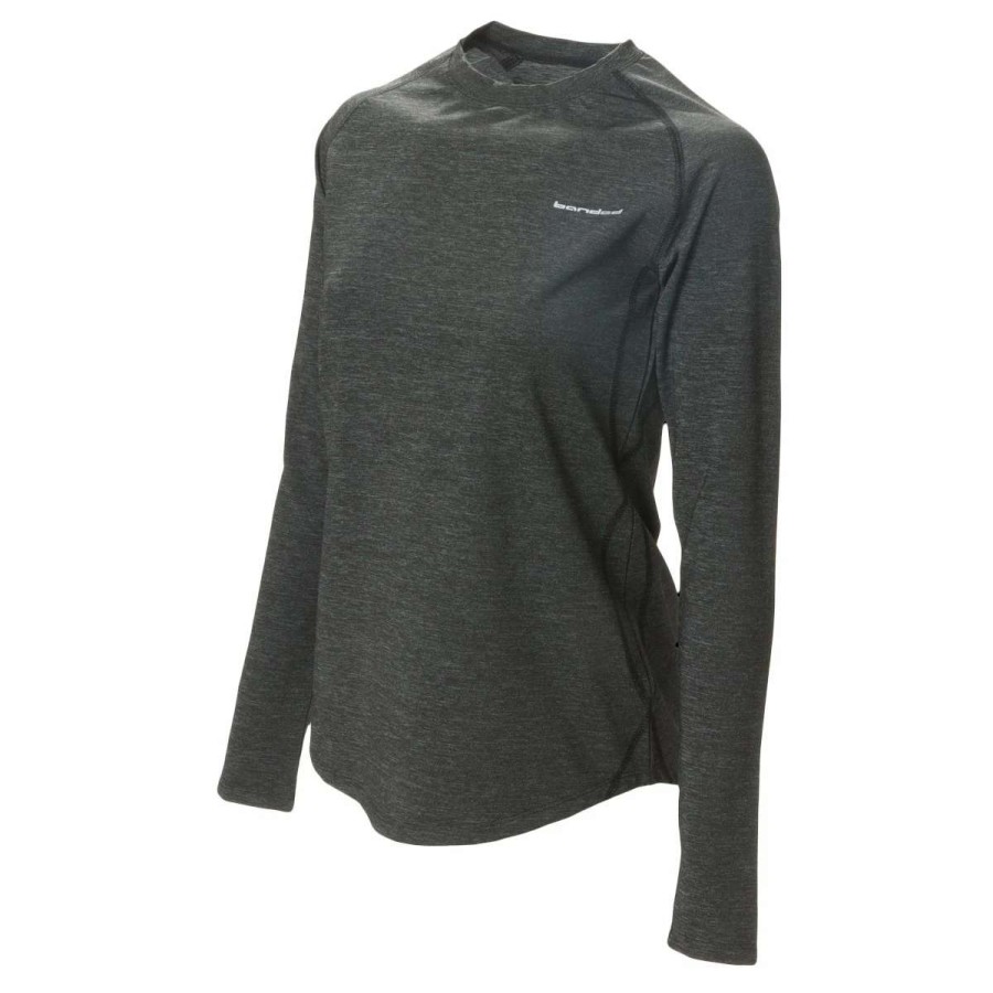 Womens * | Banded Gear Banded Women'S Prompt Active Long Sleeve Shirt Black