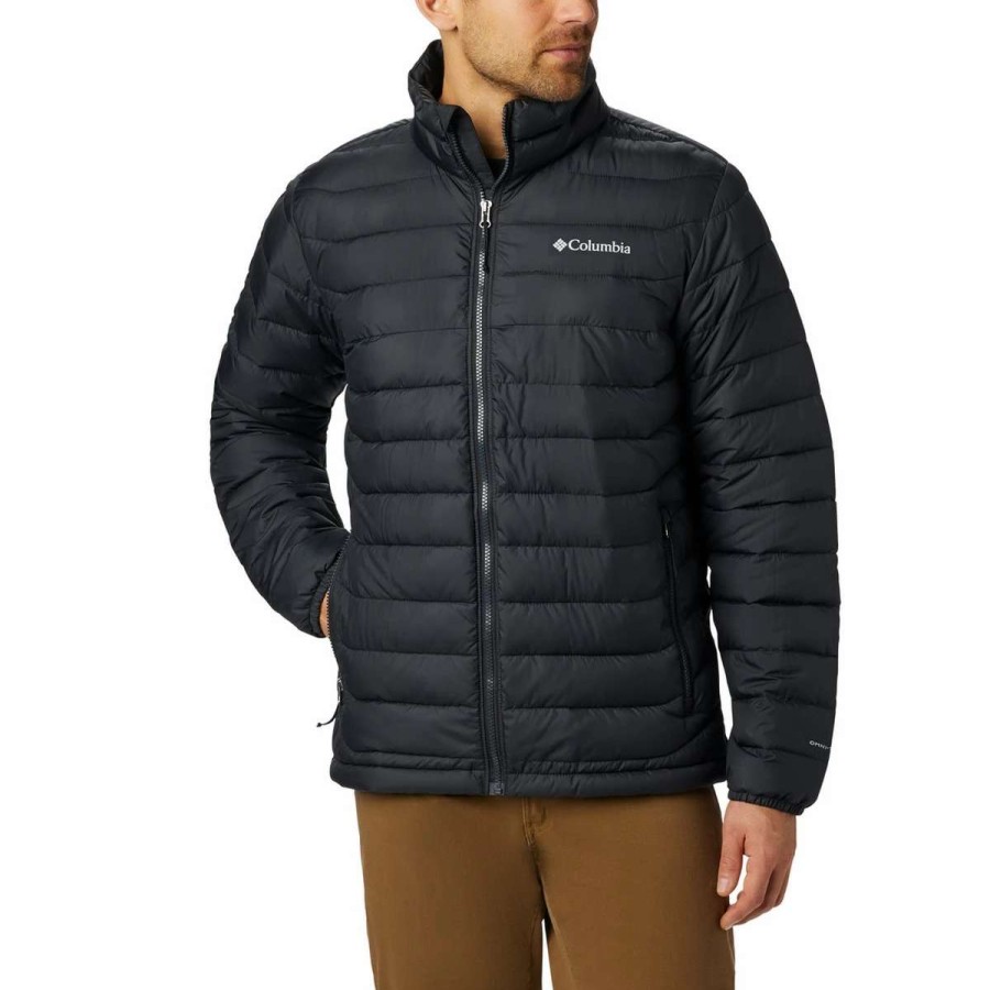 Mens * | Columbia Men'S Powder Lite Jacket Black