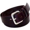 Mens * | Leegin Creative Leather Beveled City Gear Belt 1-1/2 Inch Brown