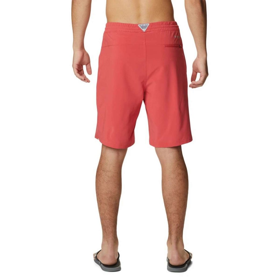 Mens * | Columbia Slack Tide Hybrid Water Short 6 Sunset Red