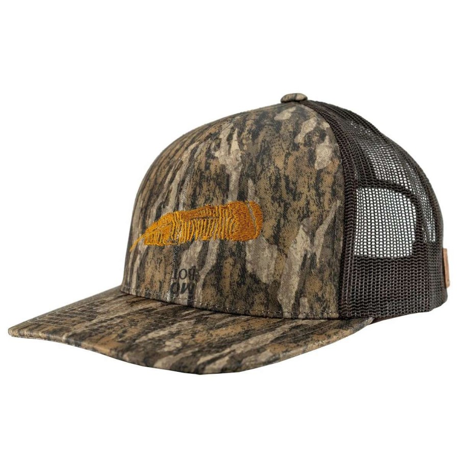 Mens * | Apex Ammunition Apex Turkey Quill Embroidered Hat Mossy Oak Bottomland