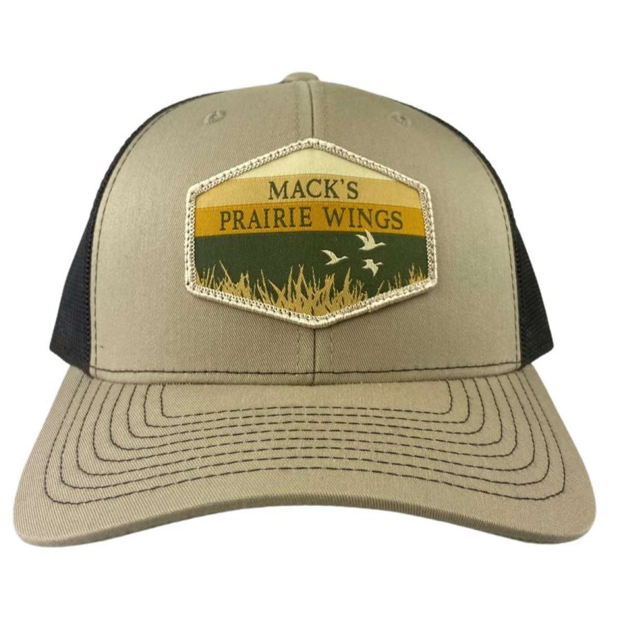 Mens * | Mack'S Prairie Wings Mpw In Flight Woven Patch Cap