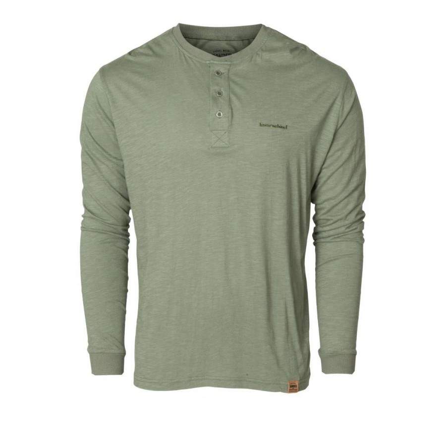 Mens * | Banded Gear Banded Brush Creek Henley