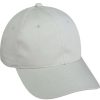 Mens * | Outdoor Cap 6 Panel Chino Twill Cap Putty