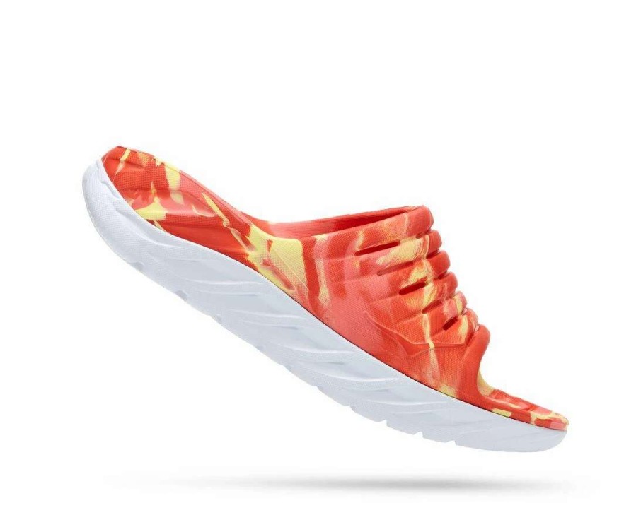 Running * | Hoka All Gender Ora Recovery Slide Swirl