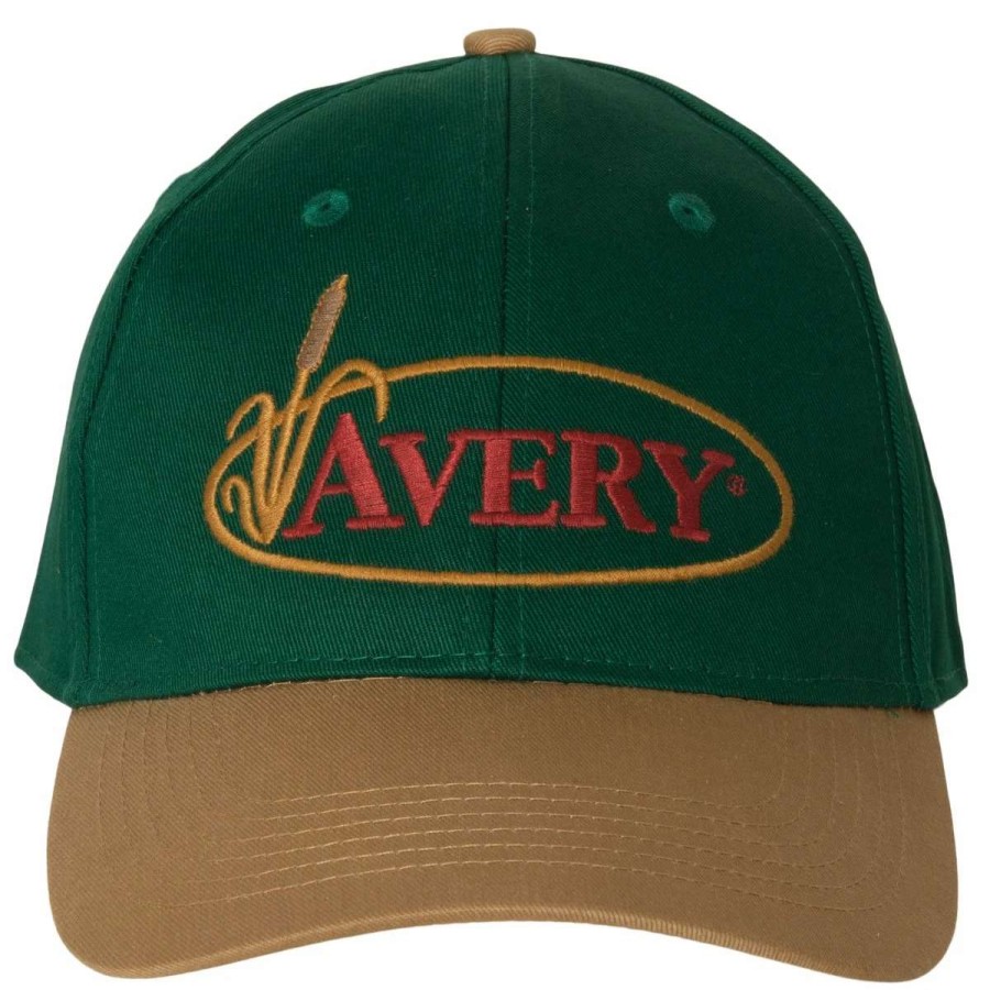 Mens * | Avery Outdoors Avery Old Glory Snapback Cap Green Old Gold