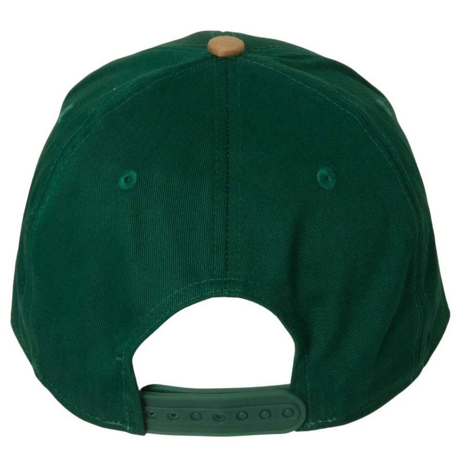 Mens * | Avery Outdoors Avery Old Glory Snapback Cap Green Old Gold