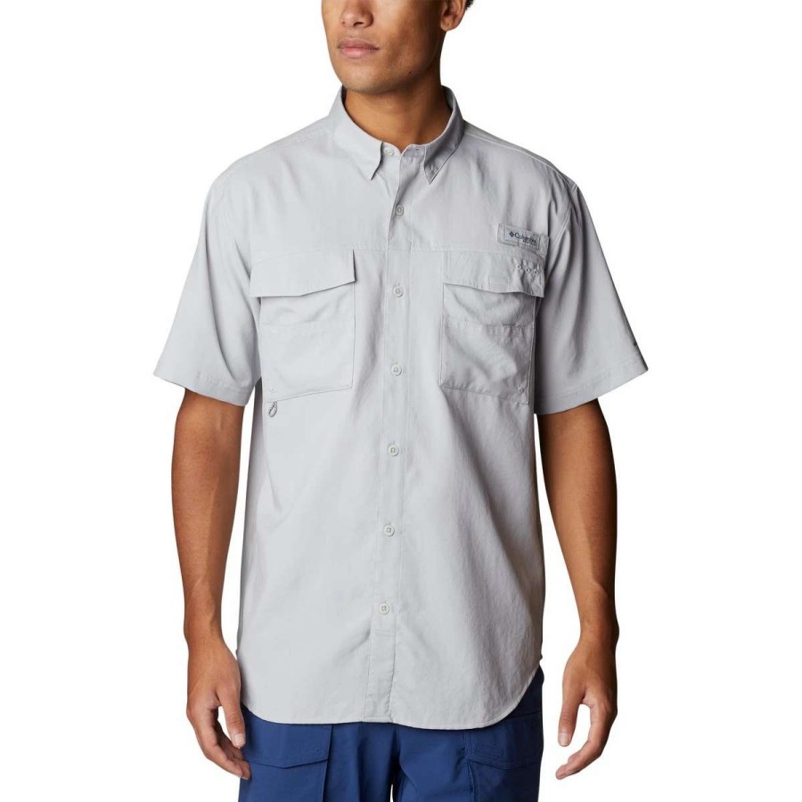 Mens * | Columbia Blood And Guts Iv Woven Ss Shirt