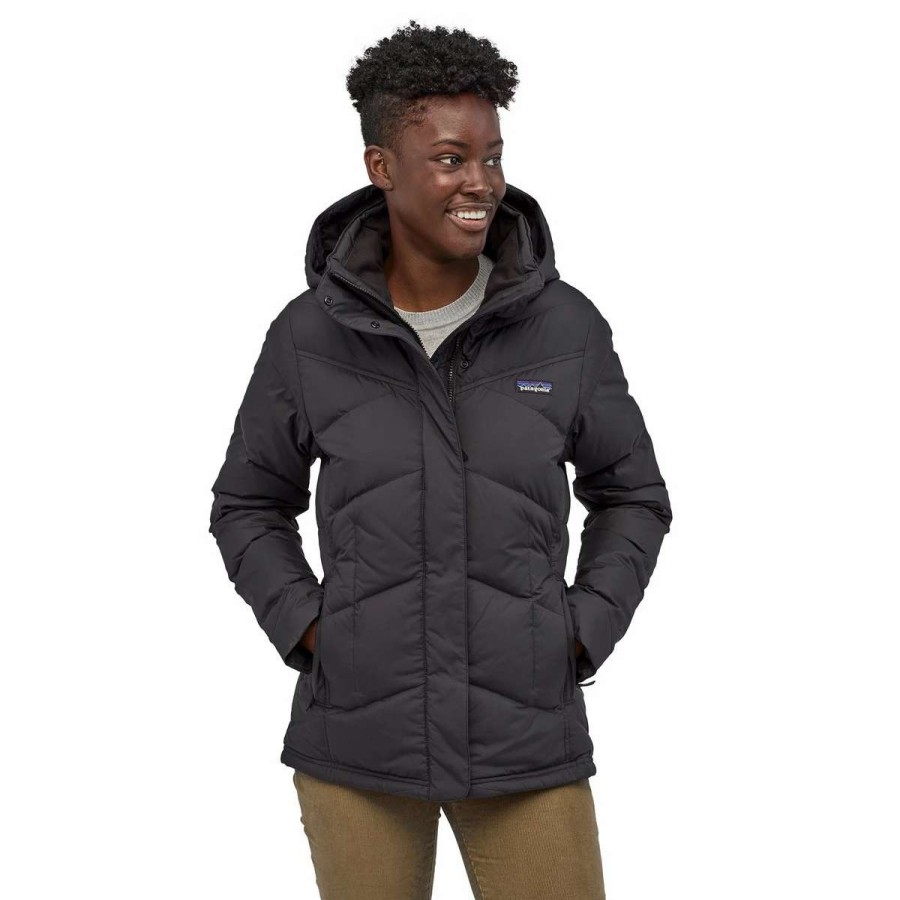 Womens * | Patagonia Women'S Down With It Jacket Black