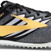 Running * | Brooks Elmn8 V4 Track Spike Bk/Gld/Wh