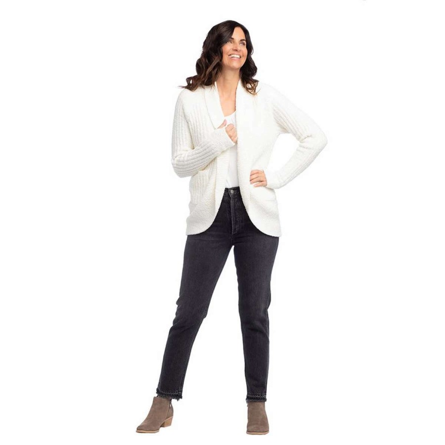 Womens * | Softies Marshmallow Cocoon Cardigan