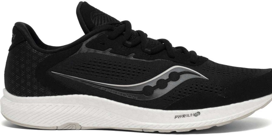 Running * | Saucony Men'S Freedom 4 Blk/Stn