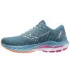 Running * | Mizuno Women'S Wave Inspire 19 Prov Blue/Wht