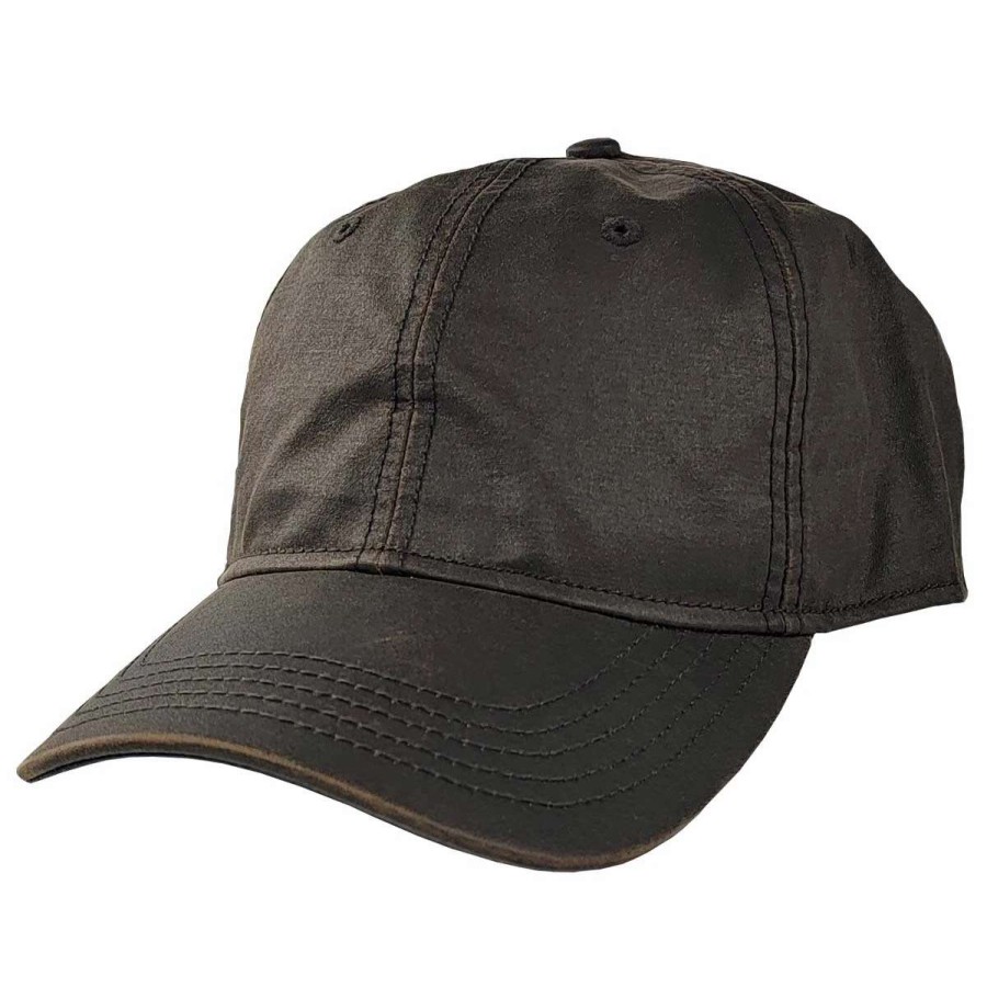 Mens * | Mack'S Prairie Wings Dri Duck Landmark Canvas Cap Dark Brown