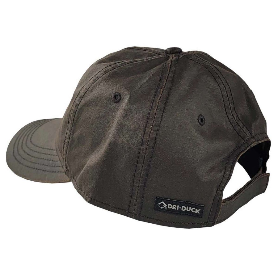 Mens * | Mack'S Prairie Wings Dri Duck Landmark Canvas Cap Dark Brown