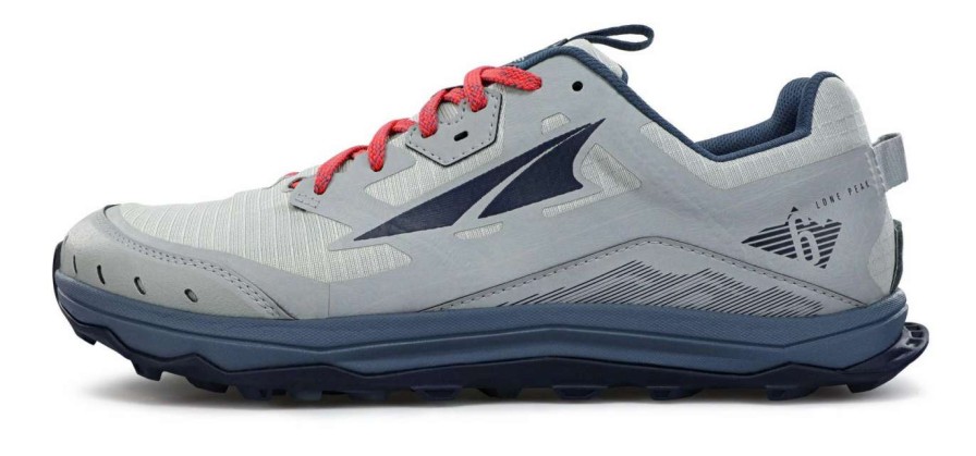 Running * | Altra Running Altra Men'S Lone Peak 6 Gry/Blu