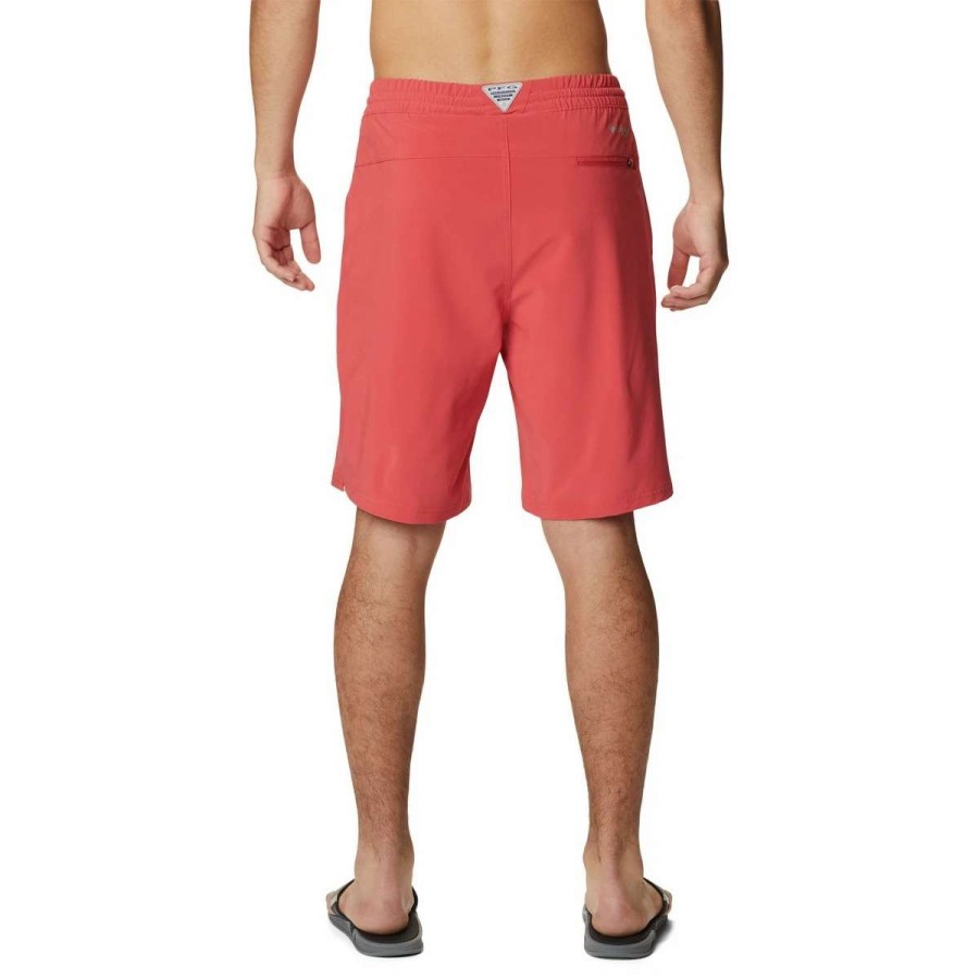 Mens * | Columbia Slack Tide Hybrid Water Short 6 Sunset Red