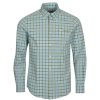 Mens * | Barbour Men'S Lomond Tailored Shirt Olive Night