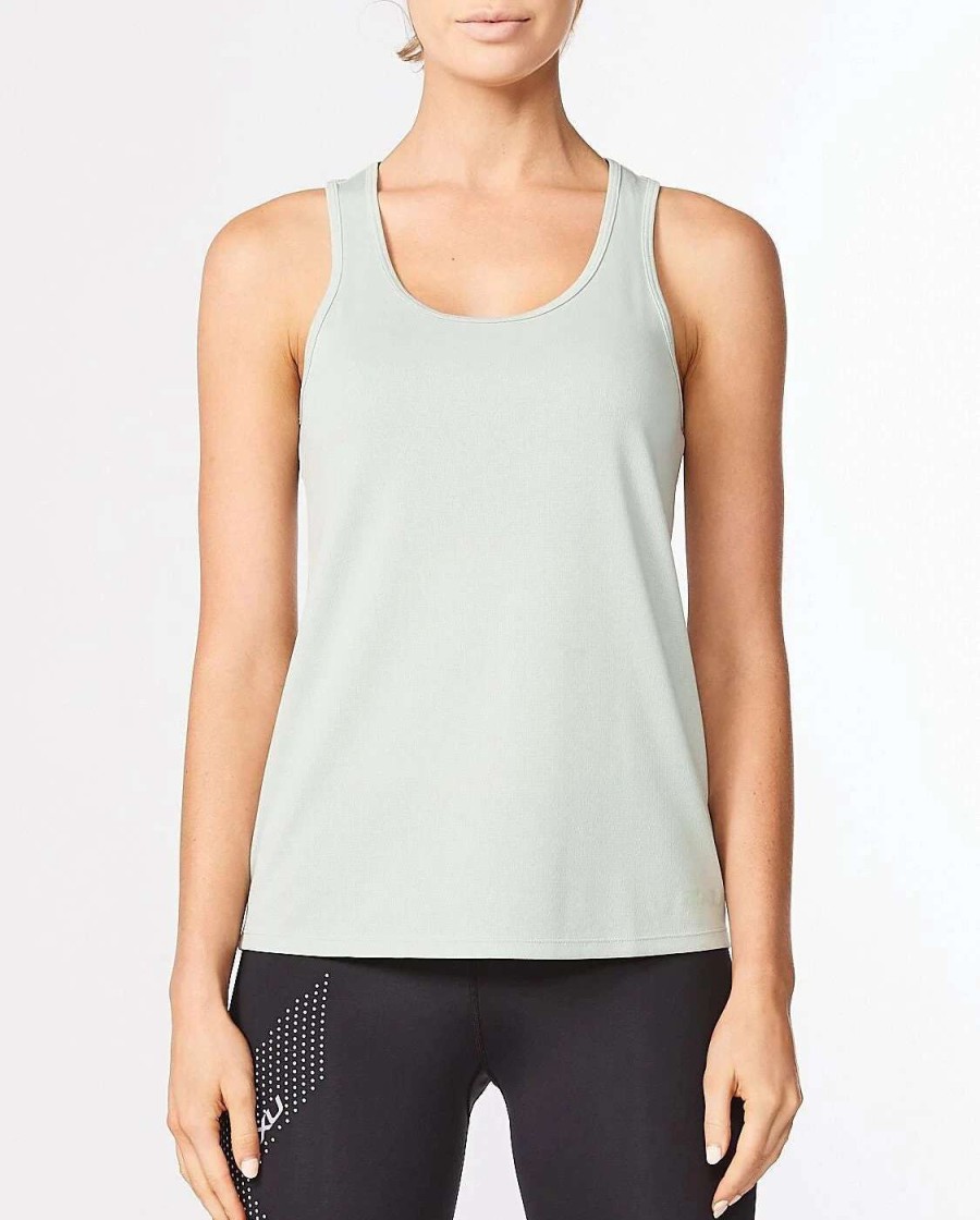 Running * | 2Xu Women'S Aero Singlet In Mineral