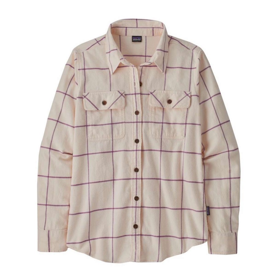 Womens * | Patagonia Women'S Ls Organic Cotton Mw Fjord Flannel Shirt