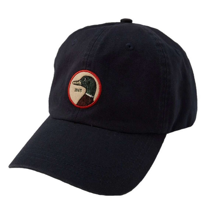 Mens * | Duck Head Circle Patch Twill Hat