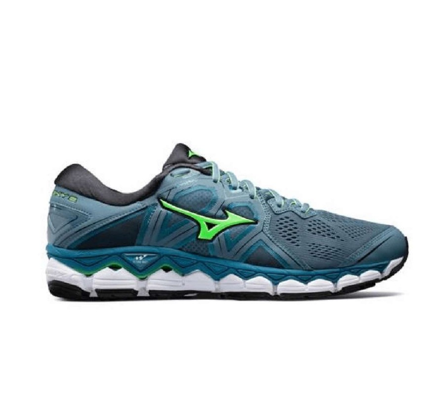 Running * | Mizuno Men'S Wave Sky 2 Gry/Lim