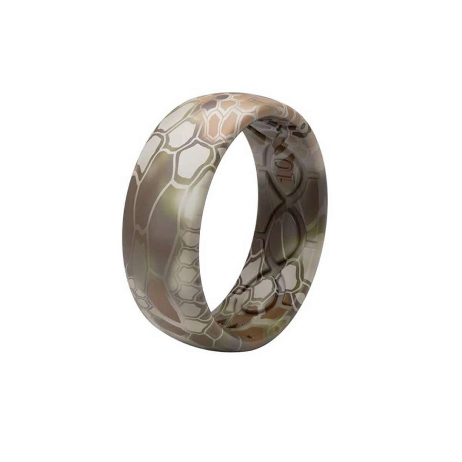 Mens * | The Casual Wing Collection Groove Silicone Ring Kryptek Highlander