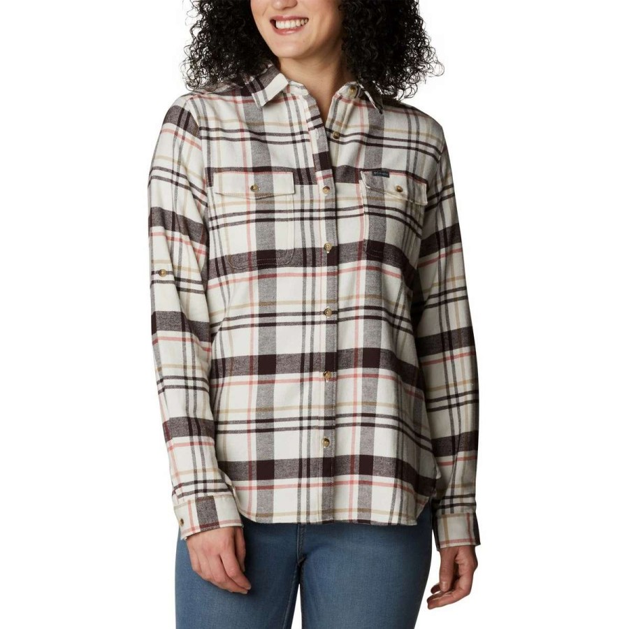 Womens * | Columbia Women'S Pine Street Stretch Flannel