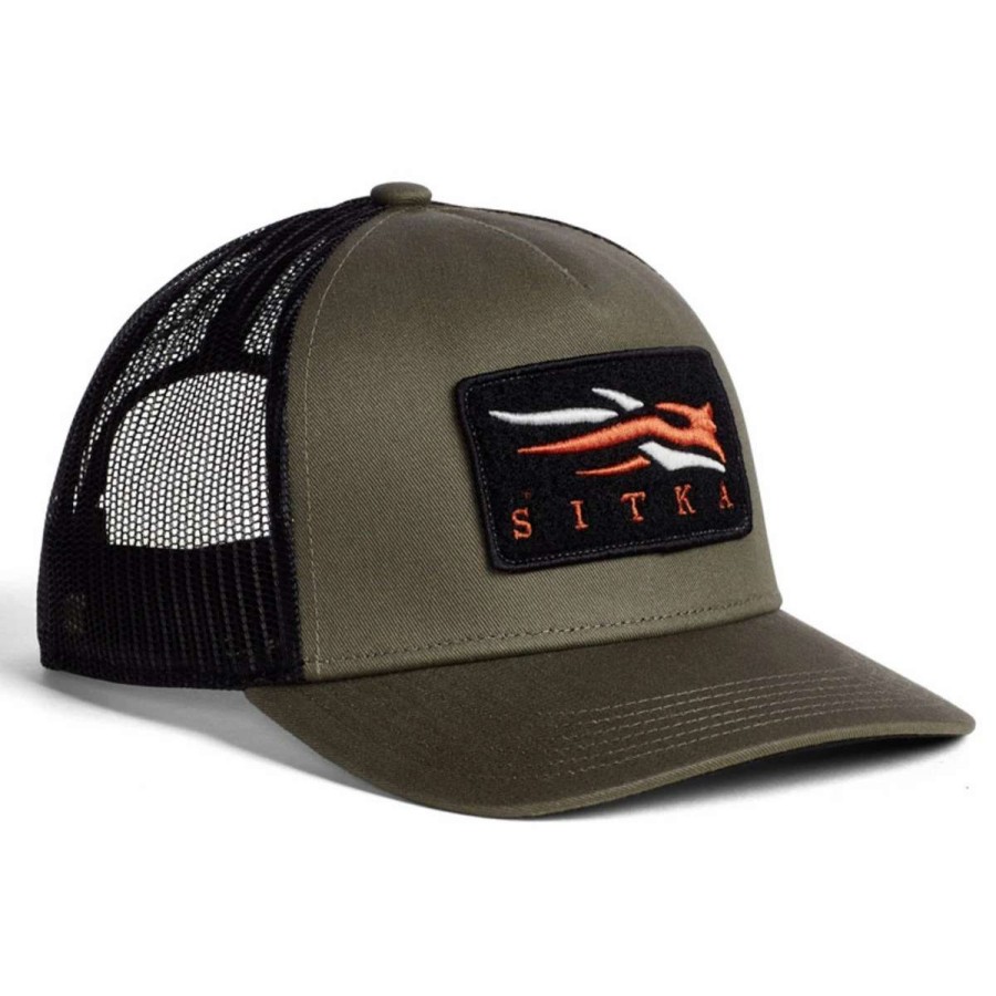 Mens * | Sitka Gear Sitka Velcro Icon Mid Trucker Cap