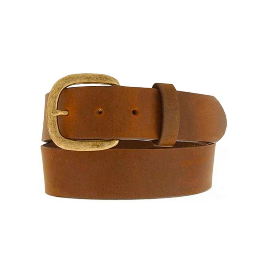 Mens * | Leegin Creative Leather Leegin Justin Work Belt 1 1/2 Inch