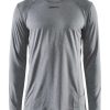 Running * | Craft Men'S Advanced Essence Tee Dk Grey Melange