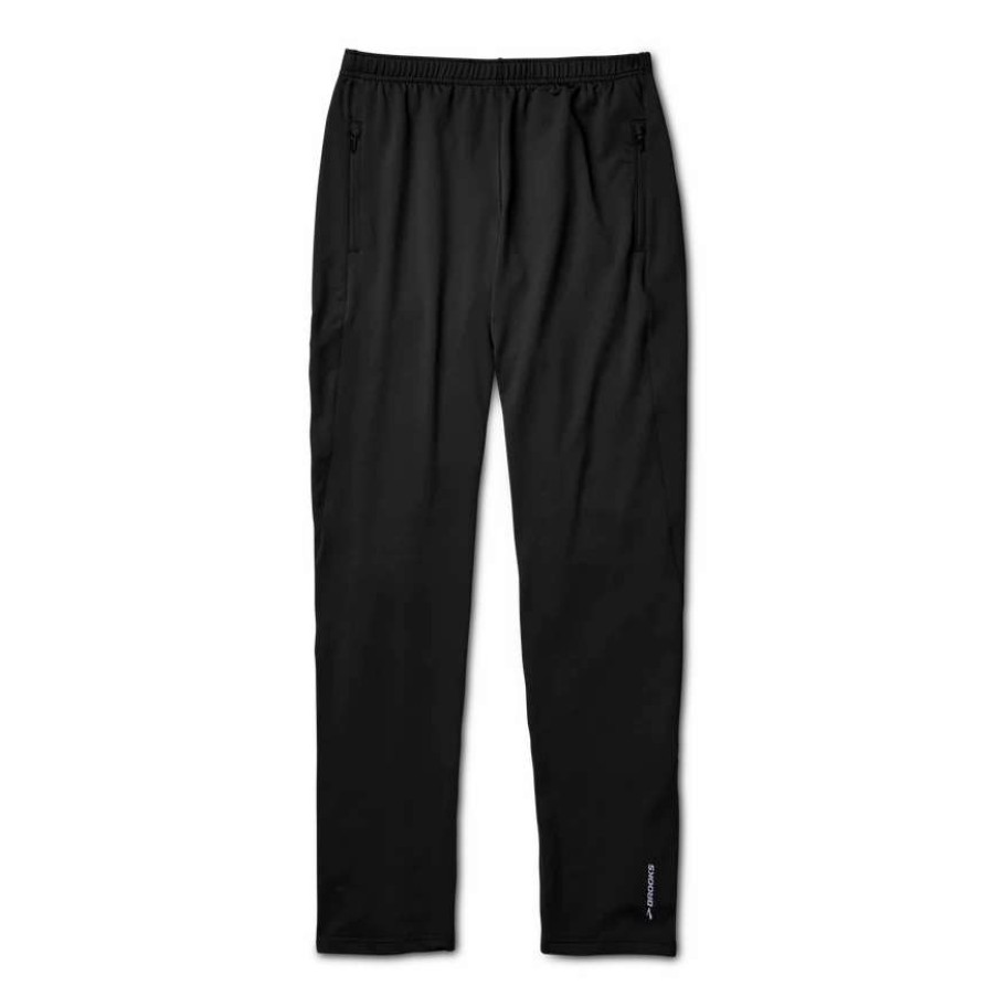 Running * | Brooks Men'S Spartan Pant Blk