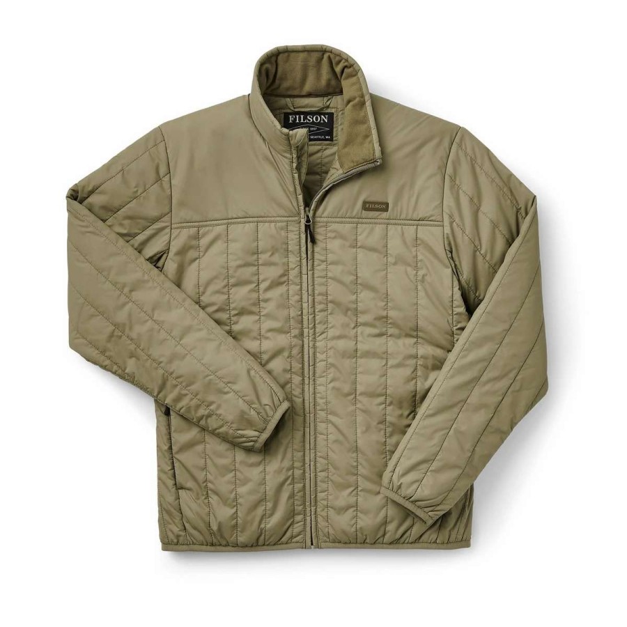 Mens * | Filson Corporation Filson Ultralight Jacket Olive Branch