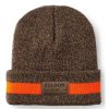 Mens * | Filson Corporation Filson Ballard Watch Cap Walnut