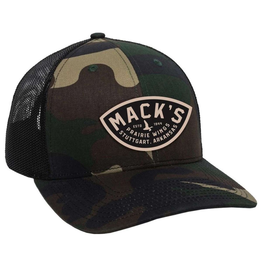 Mens * | Mack'S Prairie Wings Mpw Classic Embroidery Patch Cap