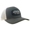 Mens * | Mack'S Prairie Wings Mpw Waterfowl Outfitter Patch Cap Charcoal White