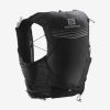 Running * | Salomon Adv Skin 12 With Flasks Black