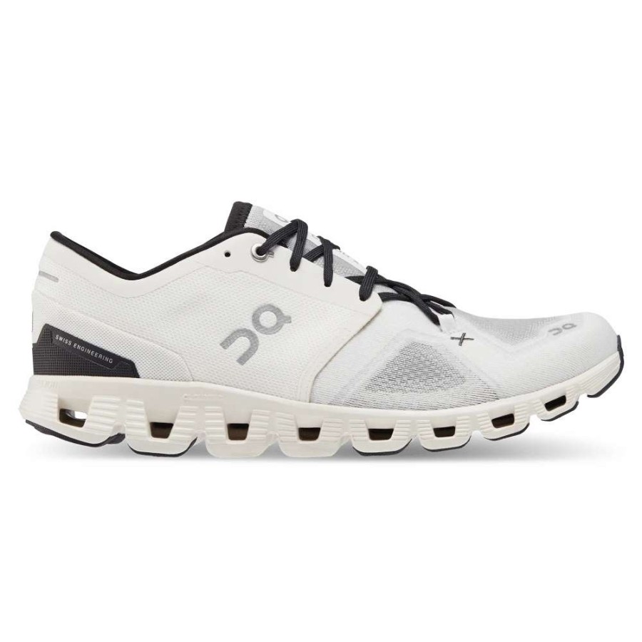 Running * | On Cloud X 3 Ivory / Black Men'S