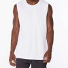 Running * | 2Xu Men'S Aero Tank Wht/Slv Refl