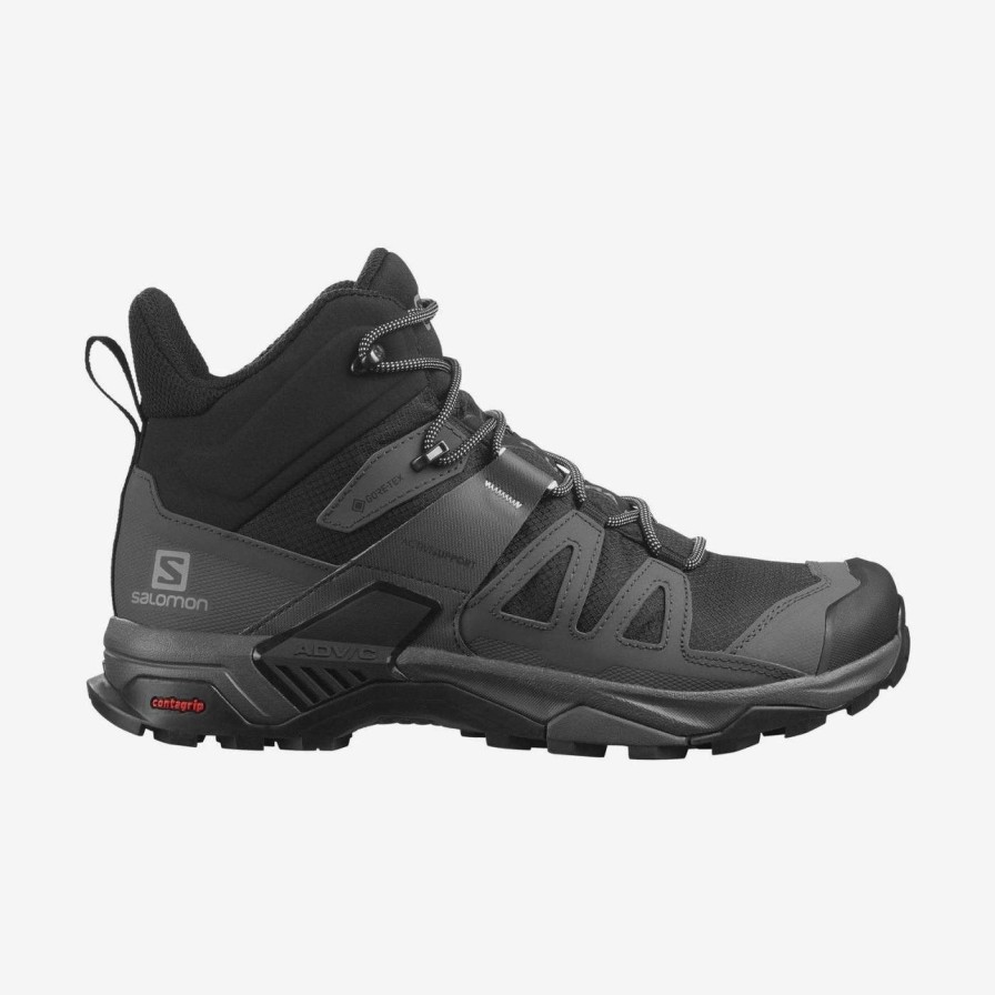 Running * | Salomon Men'S X Ultra 4 Mid Gtx Blk/Mag/Pearl