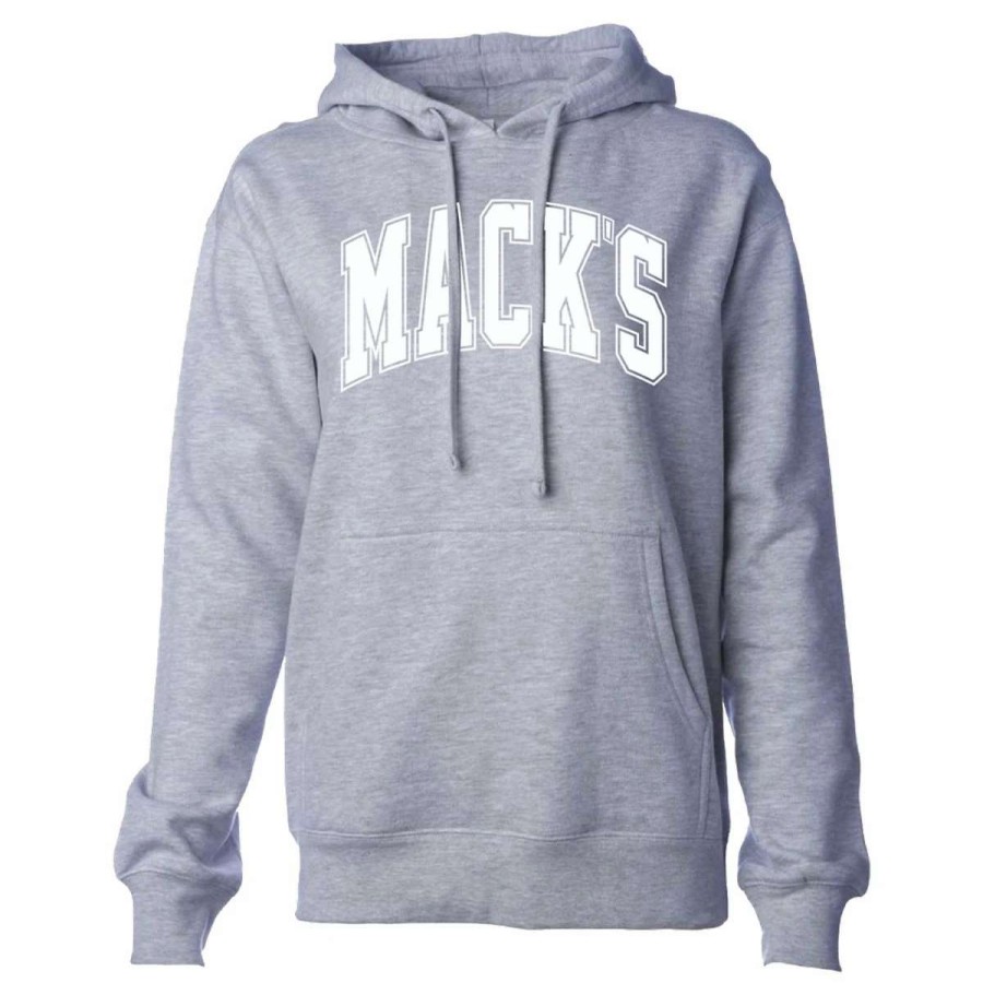 Mens * | Mack'S Prairie Wings Mpw Puff Varsity Sweat Hoodie Grey Heather