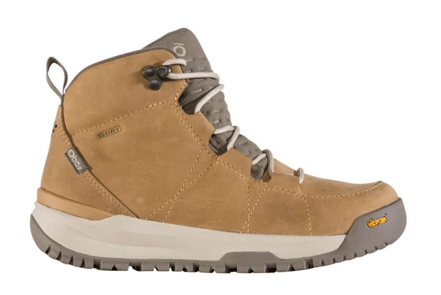 Running * | Oboz Footwear Oboz Women'S Sphinx Mid Insulated Waterproof Boot Iced Coffee