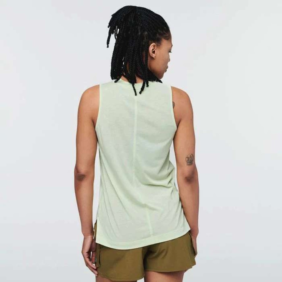 Running * | Cotopaxi Women'S Paseo Travel Tank Lichen